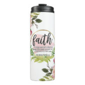 Geloof: Hoop, zekerheid, Hebreeën 11:1 Thermosbeker (Voorkant)