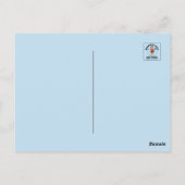 Geloof houdt ons warm - verheffend winterkunstwerk briefkaart (Achterkant)