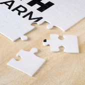 Geloof houdt ons warm - verheffend winterkunstwerk legpuzzel (Zijkant)