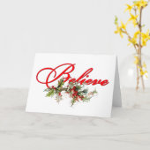 Geloof hulst kaart (Gele Bloem)