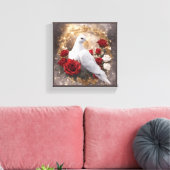 Geloof/ Huwelijk Canvas Afdruk (Insitu (Woonkamer))