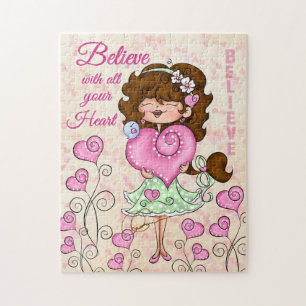 Geloof in al je hart door Dina Gerner Puzzle Legpuzzel