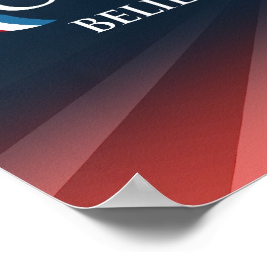 GELOOF IN AMERIKA MET ROMNEY RYAN -.png Poster (Hoek)