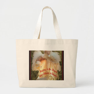 Geloof in Angels Grote Tote Bag