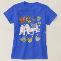 Geloof in Angels Inspirerend Art Custom Shirten