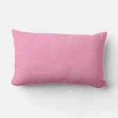 Geloof in Angels Pink Polkadots Kussen (Achterkant)