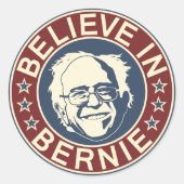 Geloof in Bernie Sticker (V1) (Voorkant)