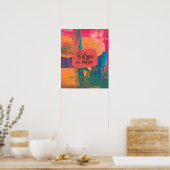 Geloof in Beter Poster (Keuken)