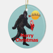 Geloof in Bigfoot Keramisch Ornament (Links)