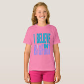 Geloof in BIGfoot! T-shirt (Voorkant volledig)