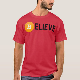 Geloof in bitmunt Funny Bitcoin Investor of Crypt T-shirt