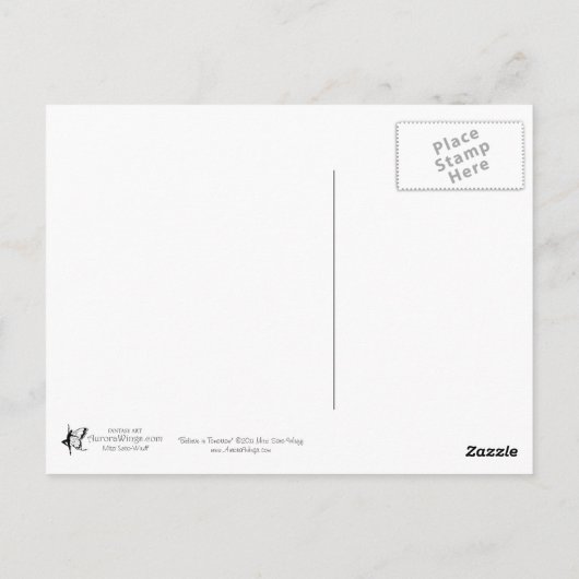 Geloof in Briefkaart morgen (Achterkant)