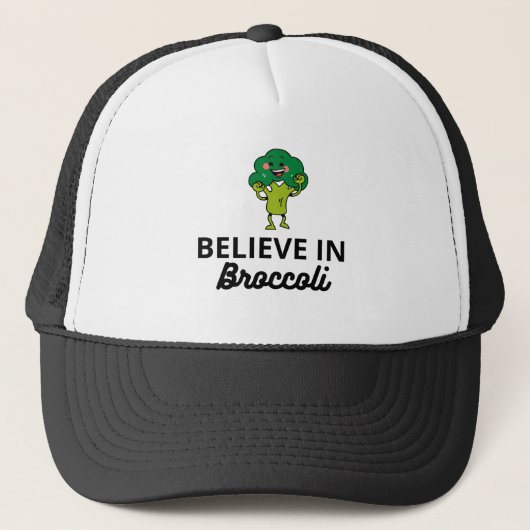 GELOOF IN BROCCOLI TRUCKER PET (Voorkant)