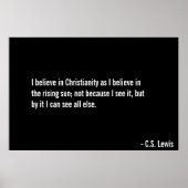 Geloof in Christus Poster (Voorkant)