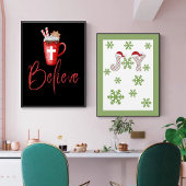 Geloof in Christus Schriftuur Kerstkaart