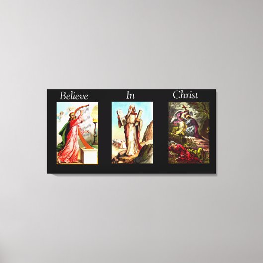 Geloof in Christus verpakt Canvas 4 (Voorkant)