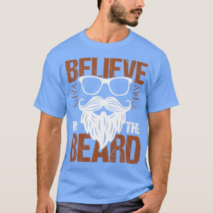 Geloof in de baard kerstcadeau 1 t-shirt