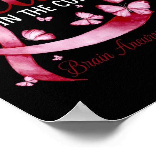 Geloof in de echte hersenbewustzijnsbeweging, maar poster (Hoek)