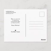 Geloof in de foto van de magie-feestdag briefkaart (Achterkant)