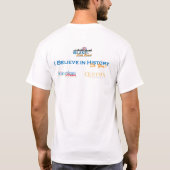 Geloof in de geschiedenis - eiland Long Beach T-shirt (Achterkant)