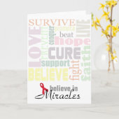 Geloof in de Kaart van de Inspiratie van Mirakelen (Gele Bloem)