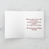 Geloof in de kerst-Magie Feestdagen Kaart (Binnen)