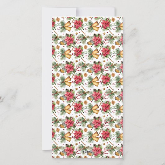 Geloof in de kerst-Magie - Foto Feestdagenkaart (Achterkant)