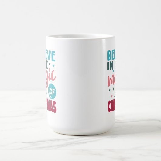 Geloof in de kerst-Magie Magische Mok (Midden)