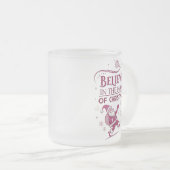 Geloof in de kerst-Magie Matglas Koffiemok (Voorkant rechts)