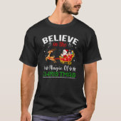 Geloof in de kerst-Magie T-shirt (Voorkant)