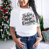 Geloof in de kerst-Magie T-shirt
