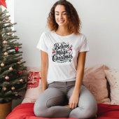 Geloof in de kerst-Magie T-shirt
