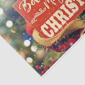 Geloof in de kerst-Magie Tissuepapier (Detail)