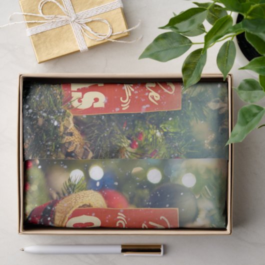 Geloof in de kerst-Magie Tissuepapier (Geschenk)