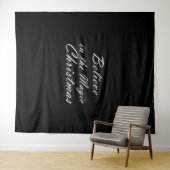 Geloof in de kerst-Magie Wandkleed (In Situ (horizontaal))