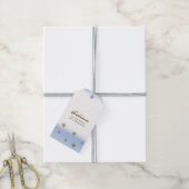 Geloof in de kerstavond. Cadeaulabels (Met Touw)