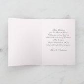 Geloof in de kerstavond. Fotokaarten Feestdagen Kaart (Binnen)