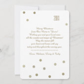 Geloof in de kerstavond. Fotokaarten Feestdagenkaart (Achterkant)