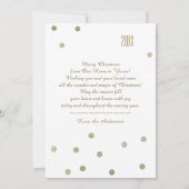 Geloof in de kerstavond. Fotokaarten Feestdagenkaart (Achterkant)