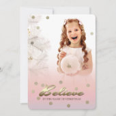 Geloof in de kerstavond. Fotokaarten Feestdagenkaart (Voorkant)