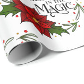 Geloof in de kerstavond van de magiër cadeaupapier (Rol Hoek)