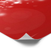 Geloof in de kerstaxmagische 24x36 poster (Hoek)