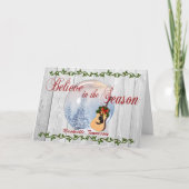 Geloof in de Kerstkaart van Nashville van het Feestdagen Kaart (Voorkant)