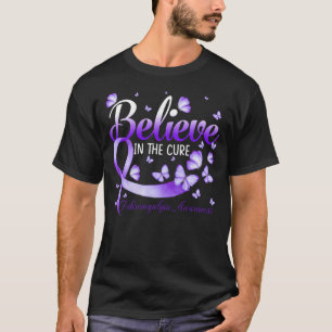 Geloof in de kure fibromyalgie Bewustheid Butterf T-shirt