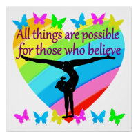 GELOOF IN DE MACHT VAN UW GYMNASTISCHE DREAMS
