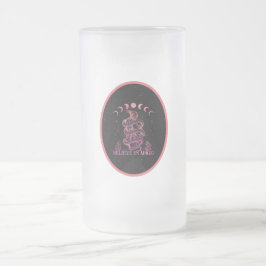 Geloof in de Magic Celestial Wiccan Art Matglas Bierpul