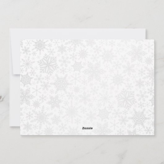 Geloof in de Magic Custom Red Gnome Xmas Feestdagenkaart (Achterkant)