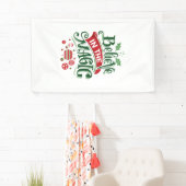 Geloof in de Magic Kersttypografie Spandoek (Insitu)