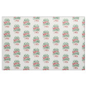 Geloof in de Magic Kersttypografie Stof (Fat Quarter)