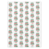 Geloof in de Magic Kersttypografie Tafelkleed (Voorkant)